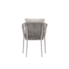 Picture of Chair with armrest, plinto alu, powder, 58x65x80cm