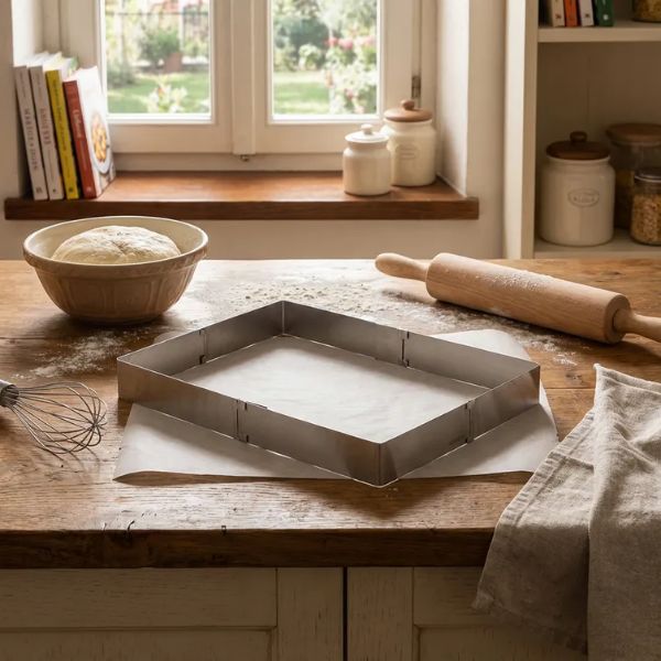 Picture of Bakery steel, cookie cutter, adjustable 25x50/18x34 cm