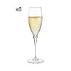 Picture of Set of 6, io vino champagne flutes, cl 26