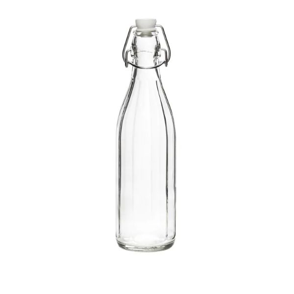 Picture of Glass bottle coasts, transparent milly