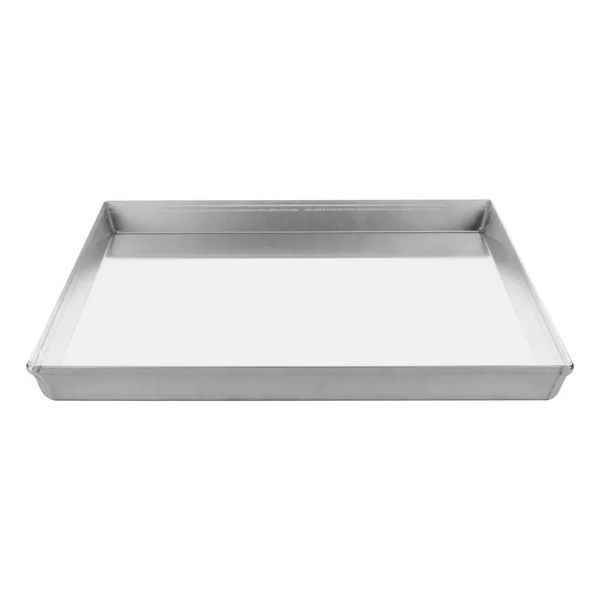 Picture of Aluminium baking sheet, for furba cake, 35 x 35 x 3 cm