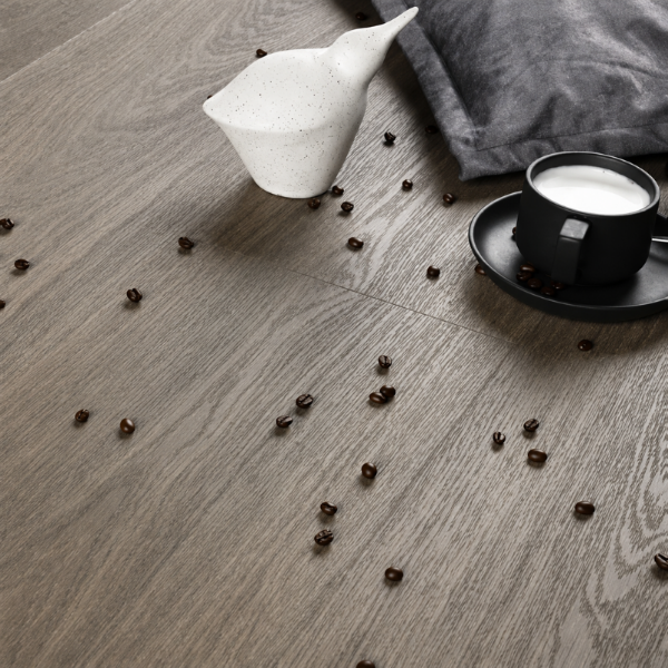 Picture of Engineered wood flooring oak balsamico  dp5000002, barlinek, size 1523x228,6mm, thickness 6mm, with integrated underlayment