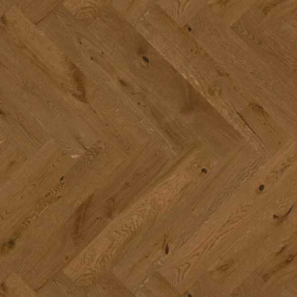 Picture of Parquet flooring, brown sugar herringbone optilock, 725 x 130 x 14 mm