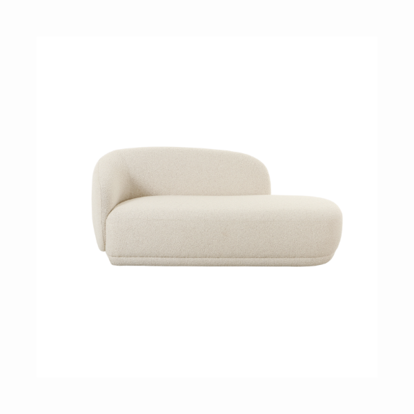 Picture of Boucle chaise right, boho, beige, 179x93x78cm