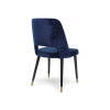 Picture of Chair a-8822 velur, metalic structure, velvet 66 upholstery, blue turquise