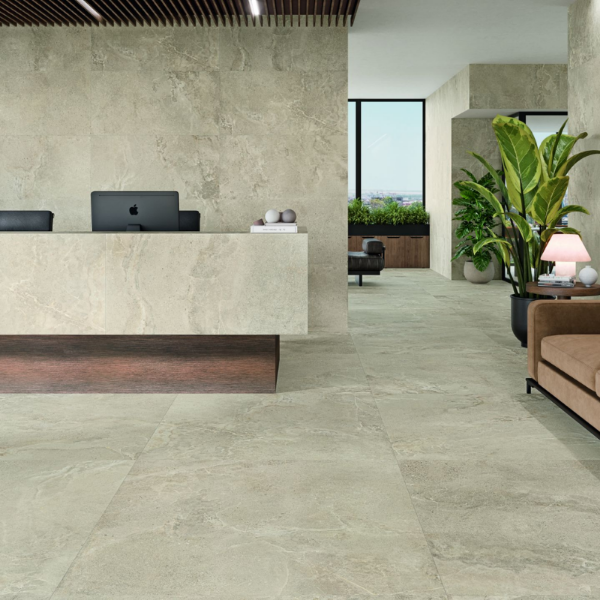 Picture of Floor tile dome nut, stone effect, matt,60x120
