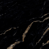 Picture of Floor tile bar black, marble effect, glossy, 60x120