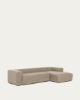 Picture of Divan Blok 4-vendësh me chaise longue në anën e djathtë, i veshur me chenille bezhë, 330 cm, FSC Mix Credit