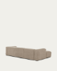Picture of Divan Blok 4-vendësh me chaise longue në anën e majtë, i veshur me chenille bezhë, 330 cm, FSC Mix Credit