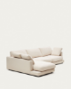 Picture of Divan Gala 4-vendësh me chaise longue në anën e majtë, i veshur me chenille bezhë, 300 cm, FSC Mix Credit