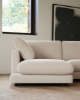 Picture of Divan Gala 4-vendësh me chaise longue në anën e majtë, i veshur me chenille bezhë, 300 cm, FSC Mix Credit