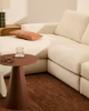 Picture of Divan modular Alea 5-vendësh me chaise longue në anën e majtë dhe mbulesë të heqshme, i veshur me chenille ecru, 340 cm
