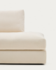 Picture of Divan modular Alea 5-vendësh me chaise longue në anën e majtë dhe mbulesë të heqshme, i veshur me chenille ecru, 340 cm