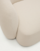 Picture of Divan modular Martina 4-vendësh me chaise longue në anën e djathtë, i veshur me chenille ecru, 377 cm