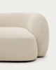 Picture of Divan modular Martina 4-vendësh me chaise longue në anën e majtë, i veshur me chenille ecru, 377 cm