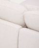Picture of Divan-krevat Laira 3-vendësh me chaise longue në anën e djathtë, i veshur me chenille ecru, 246 cm, FSC Mix Credit
