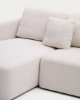 Picture of Divan-krevat Laira 3-vendësh me chaise longue në anën e majtë, i veshur me chenille ecru, 246 cm, FSC Mix Credit
