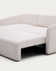 Picture of Divan-krevat Laira 3-vendësh me chaise longue në anën e majtë, i veshur me chenille ecru, 246 cm, FSC Mix Credit