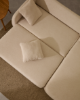 Picture of Divan-krevat Laira 3-vendësh me chaise longue në anën e djathtë, i veshur me chenille ecru, 246 cm, FSC Mix Credit