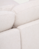 Picture of Divan-krevat Laira 3-vendësh me chaise longue në anën e majtë, i veshur me chenille ecru, 246 cm, FSC Mix Credit