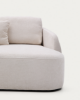 Picture of Divan-krevat Laira 3-vendësh me chaise longue në anën e djathtë, i veshur me chenille ecru, 246 cm, FSC Mix Credit