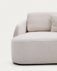 Picture of Divan-krevat Laira 3-vendësh me chaise longue në anën e majtë, i veshur me chenille ecru, 246 cm, FSC Mix Credit