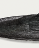 Picture of Llambë tavani Makai metalike me finiturë të zezë, Ø 87 cm