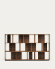 Picture of Set Litto me 9 elemente biblioteke modulare prej furniri arre, 202 × 114 cm