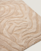 Picture of Tapet Tribet prej përzierjeje leshi jacquard me motiv zebra, 200 × 300 cm