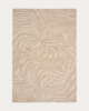 Picture of Tapet Tribet prej përzierjeje leshi jacquard me motiv zebra, 200 × 300 cm